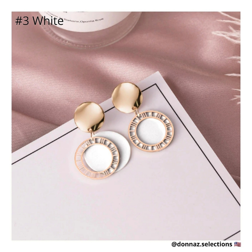 Earring #3 White